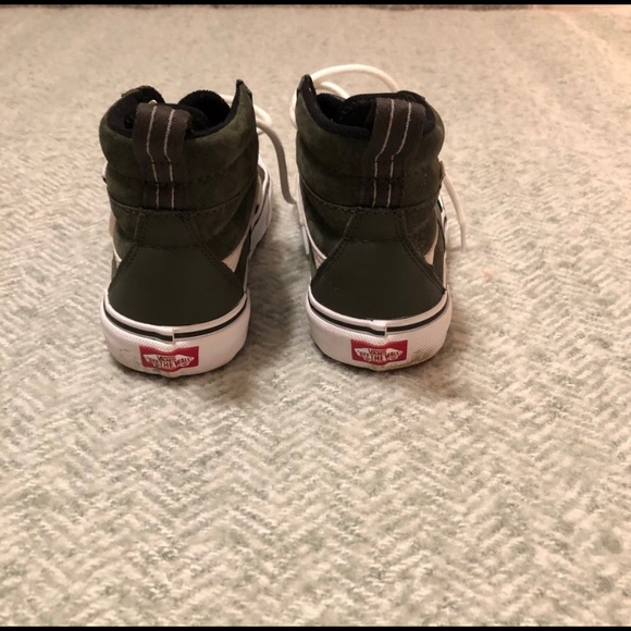 Dark green Vans scotchguard shoes - Picture 3 of 6